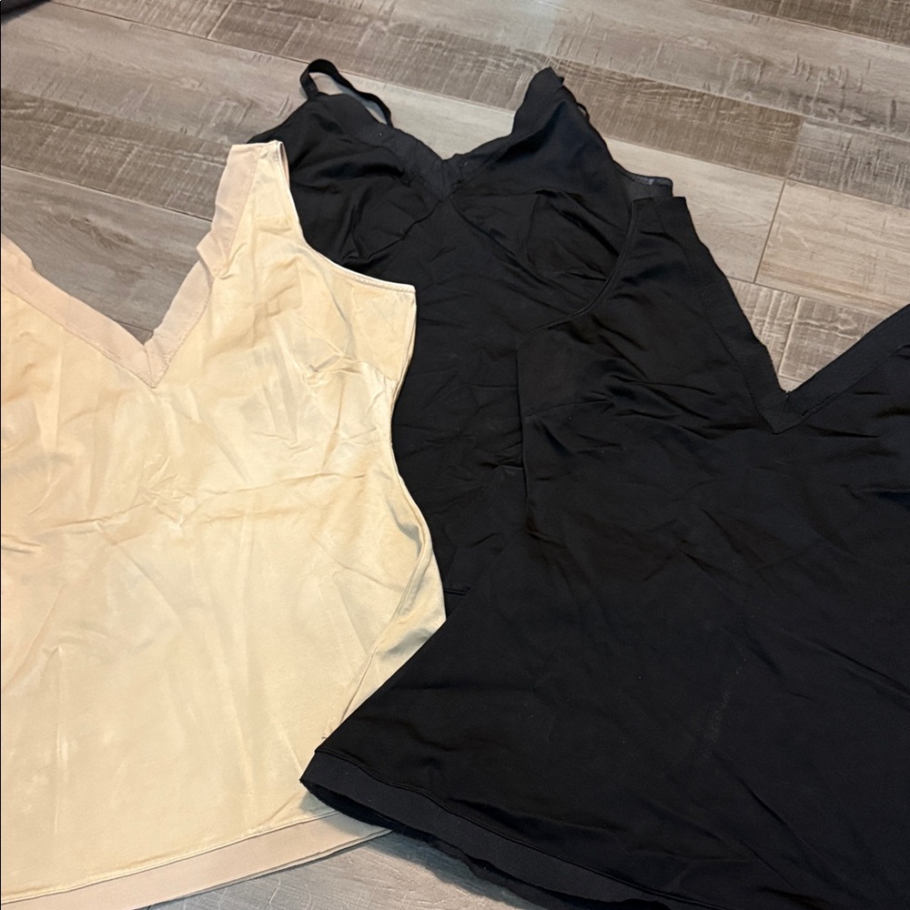 SPANX Black and Cream Shapewear